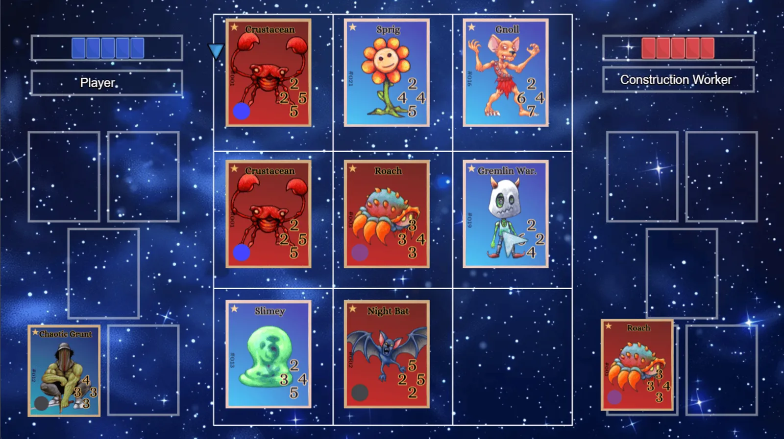 Intense card duels